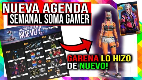 Nueva Agenda Semanal De Free Fire Oro Royale Especial Tienda De La