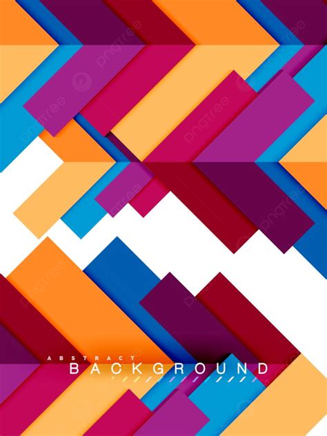 Background Bentuk Geometris Abstrak Warna Warni Latar Belakang