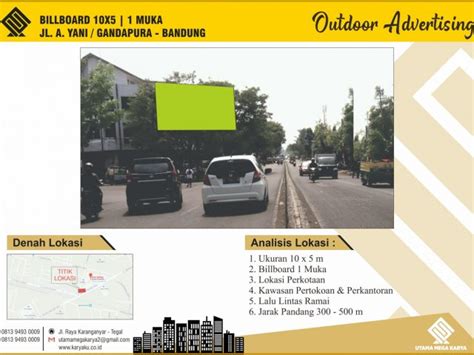 Sewa Titik Billboard Dan Baliho Di Padang Jl Adinegoro Depan Aroma