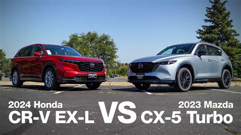 Mazda Cx Vs Honda Cr V Comparison And Review Youtube