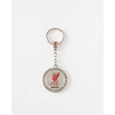 Liverpool Schlüsselanhänger Liverbird Spinner Silber