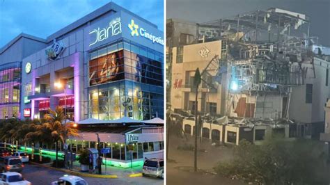 Galerías Diana Este Es El Centro Comercial Que Dañó El Huracán Otis