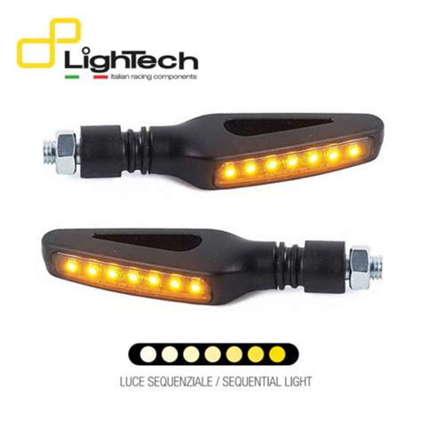 Paar Blinker Led Lightech Sequenzielle Universal Für Moto Homolog