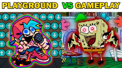 Fnf Character Test Gameplay Vs Playground Bf Pibby Pibby Spongebob