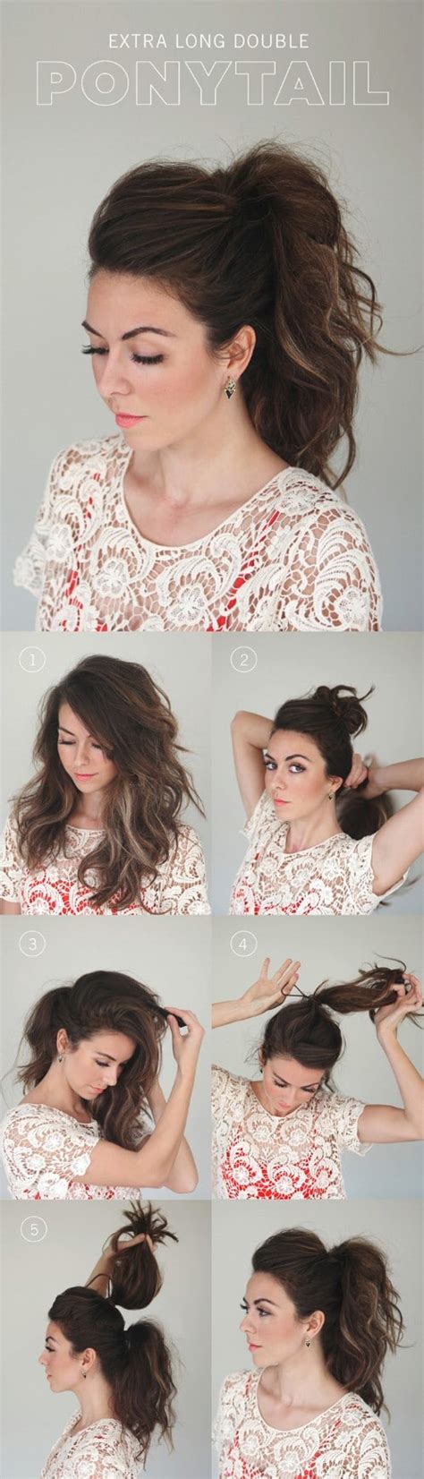 Messy Ponytail Tutorial