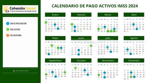 Calendario De Pagos Pensionados Imss 2024 Delia Fanchon