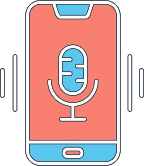 Mobile Voice Assistant Vecto Icon 38169160 Vector Art At Vecteezy