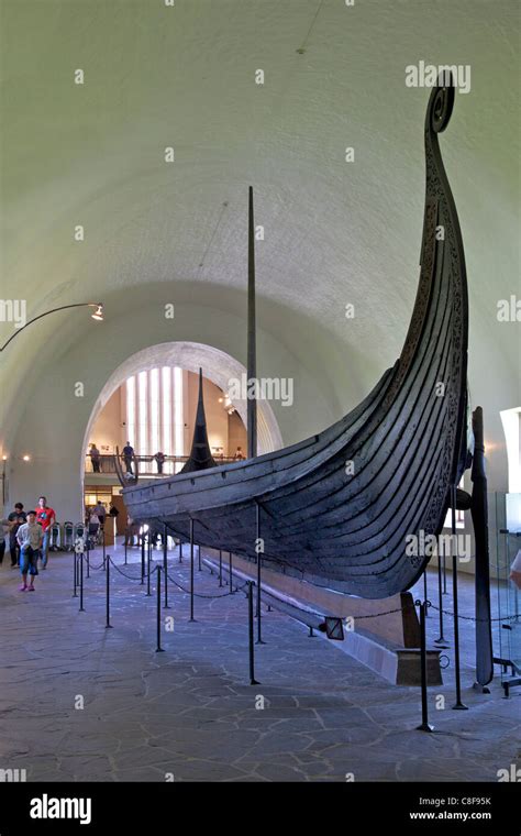 Oseberg Ship 9th Century Burial Vessel Viking Ship Museum