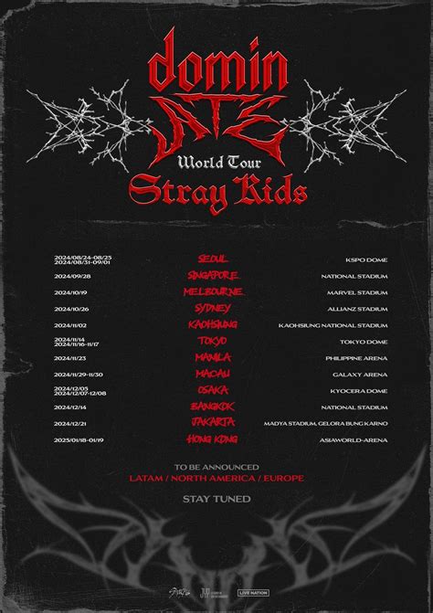 Stray Kids Concert World Tour in Jakarta 2024