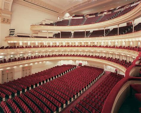 Carnegie Hall With 66048 Century Pac Fixed Audience Seating