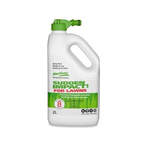 Neutrog 2L Sudden Impact Lawn Fertiliser - Bunnings Australia