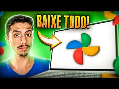 Como BAIXAR TODAS AS FOTOS Do GOOGLE FOTOS Para O PC Ou NOTEBOOK YouTube