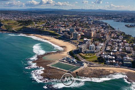 Aerial Stock Image Newcastle Nsw