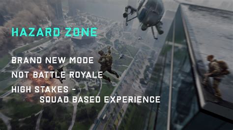 Battlefield S Hazard Zone Mode Squad Based Battle Royale Mashup