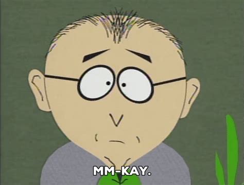 Mr. Mackey Mmkay GIF by South Park - Find & Share on GIPHY