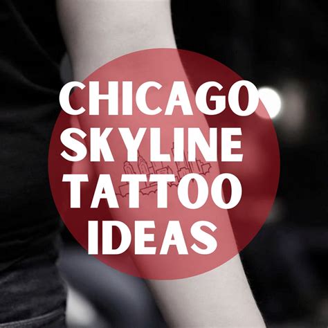 47 Eye-Catching Chicago Skyline Tattoo Ideas - Tattoo Glee