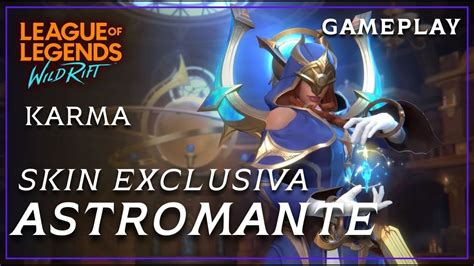 KARMA ASTROMANTE A NOVA SKIN EXCLUSIVA DO WILD PASS ELA ESTÁ