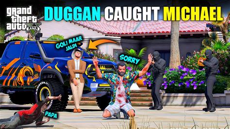 DUGGAN BOSS CAUGHT MICHAEL GTA V GAMEPLAY 153 GTA 5 YouTube