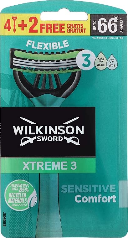 Wilkinson Xtreme 3 Sensitive Comfort Maquinillas De Afeitar