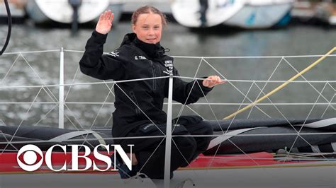 Greta Thunberg reaches NYC after sailing across the Atlantic