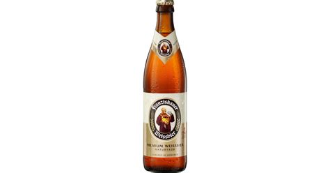 Franziskaner Weissbier Hefeweizen naturtrüb Hell 0 5 l Glas Mehrweg