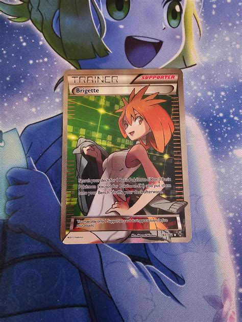 Pokemon Kaart Brigette Full Art 161 162 BREAKthrough