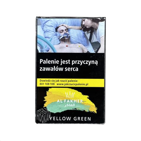 Tyto Al Fakher Yellow Green G Hookahteka