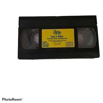 Vintage Count It Higher VHS Great Music Videos from Sesame Street ...