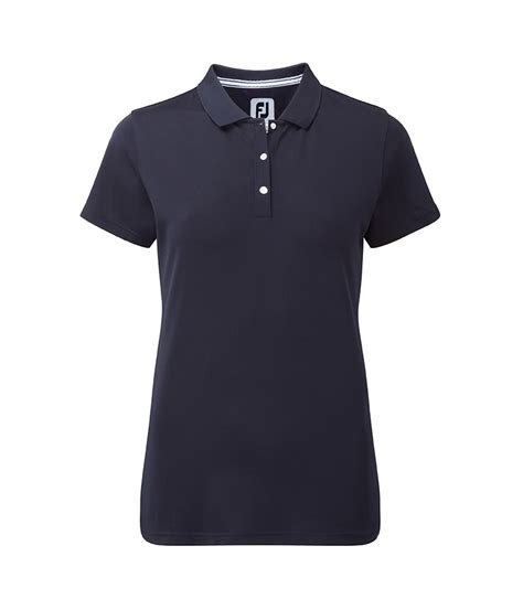 Footjoy Ladies Stretch Pique Solid Polo Shirt Golfonline