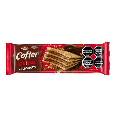 Obleas Cofler Chocolate X 87g Comprar En Kako