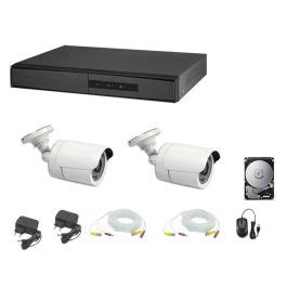 Kit Videosorveglianza Ahd Cloud Dvr Canali Telecamere Mpx Hd