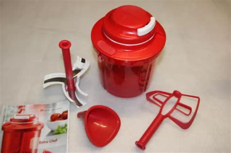 Tupperware Super Sonic Chopper Extra Chef Livret Recettes Eur 5000 Picclick Fr