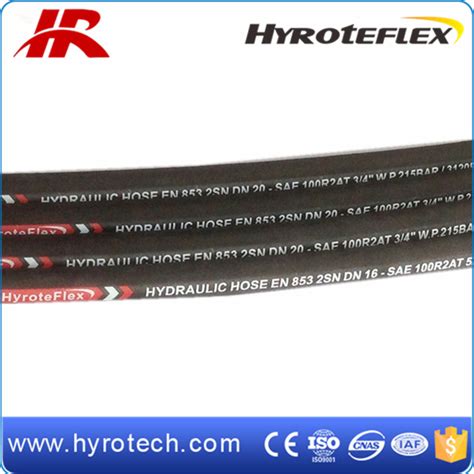 Steel Wire Braid Hose Hydraulic Hose SAE 100 R2at DIN En 853 2sn Oil