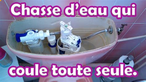 Problème De Chasse Deau Des Toilettes Qui Coule Toute Seule La