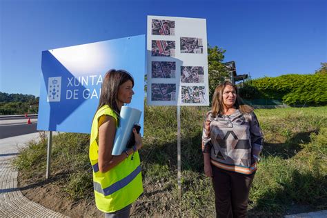 A DELEGADA DA XUNTA SUPERVISA AS OBRAS DE HUMANIZACIÓN E SEGURIDADE DA