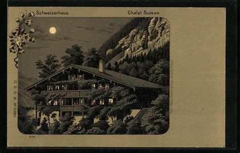 Mondschein Lithographie Meiringen Schwe Kaufen Auf Ricardo