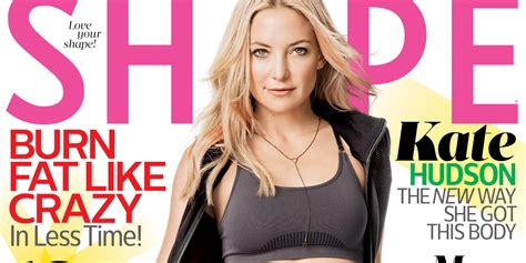 Kate Hudson And Her Killer Abs Cover Shape Magazine Huffpost