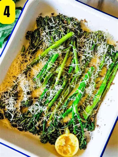 Easy Roasted Tenderstem Broccoli With Garlic And Lemon Tastefully Vikkie