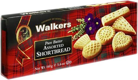 Walkers Assorted Shortbread Shapes 160g Uk Grocery