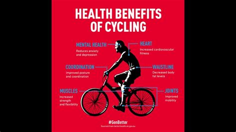 Health Benefits Of Cycling Youtube