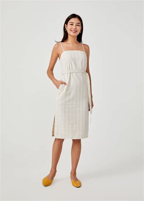 Buy Alexis Camisole Column Midi Dress Love Bonito Shop Women S