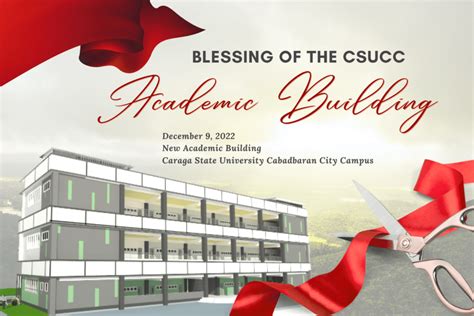 Csucc Unveils New Academic Building Caraga State University