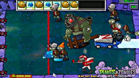 Plants Vs Zombies Dlc Mini Games Wall Nut Bowling 3 Youtube