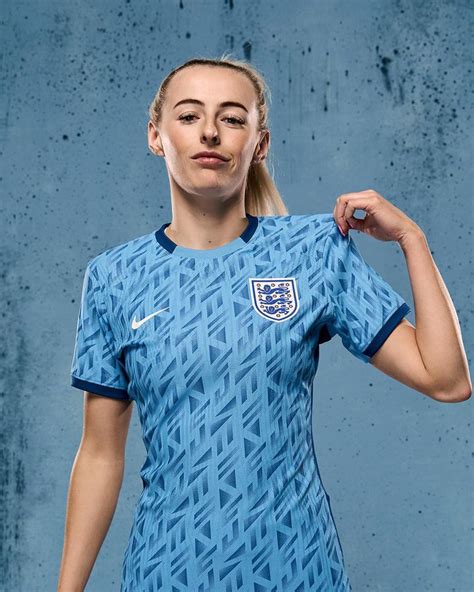 Camisas da Seleção Feminina da Inglaterra 2023 Nike Copa do Mundo MDF