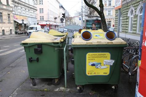 Gelbe Tonne Wiener Sammelten Prozent Mehr M Ll