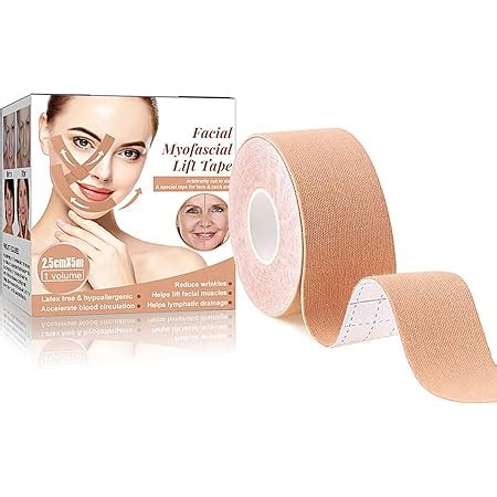 Amazon Akissos Facial Myofascial Lift Tape Face Lift Tape Face