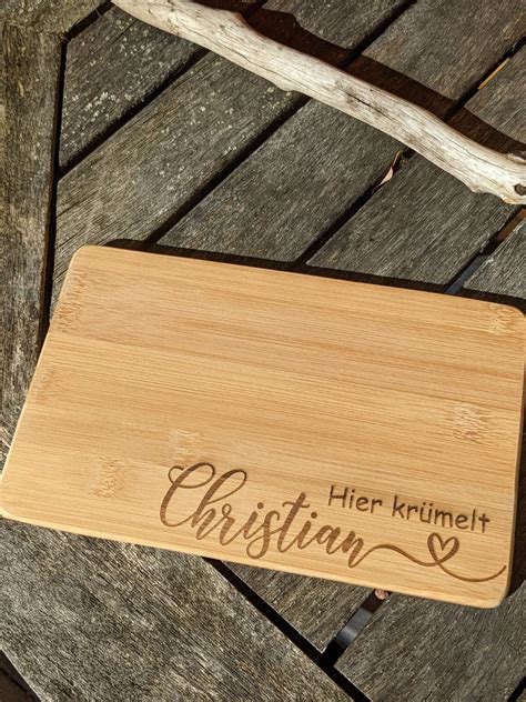 Fr Hst Cksbrett Personalisiert Mit Namen Schneidebrett Etsy De