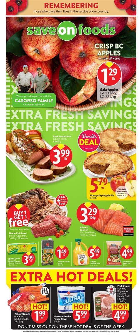 Save On Foods (AB) Flyer November 9 to 15