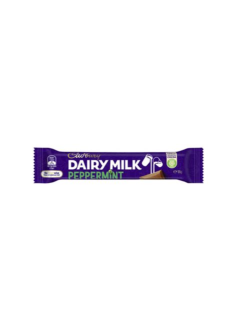 Cadbury Dairy Milk Peppermint Chocolate Bar 55g Shi Eurasia