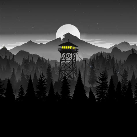 🔥 [30+] Black And White Fire Watch Tower Wallpapers | WallpaperSafari